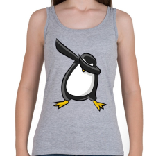PRINTFASHION Dabbing pingvin - Női atléta - Sport szürke atléta, trikó