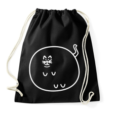 PRINTFASHION Dagi cica - Sportzsák, Tornazsák - Fekete tornazsák