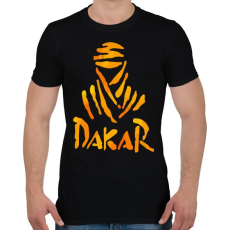 PRINTFASHION Dakar - Férfi póló - Fekete