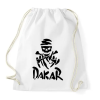 PRINTFASHION Dakar skull - Sportzsák, Tornazsák - Fehér