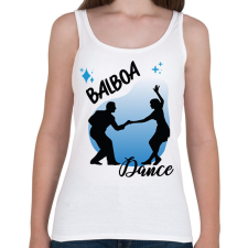 PRINTFASHION Dalboa dance - Női atléta - Fehér női trikó