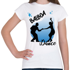 PRINTFASHION Dalboa dance - Női póló - Fehér női póló