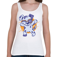 PRINTFASHION Dalmata - Női atléta - Fehér