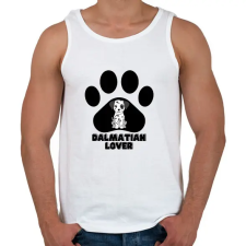 PRINTFASHION Dalmatian Lover - Férfi atléta - Fehér atléta, trikó
