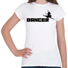 PRINTFASHION DANCER - Női póló - Fehér