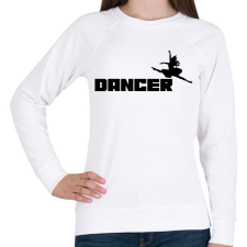 PRINTFASHION DANCER - Női pulóver - Fehér női pulóver, kardigán