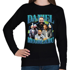PRINTFASHION Daniel Negreanu - póker - Női pulóver - Fekete női pulóver, kardigán