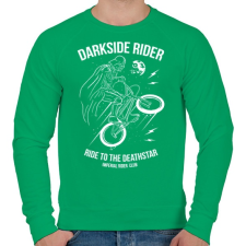 PRINTFASHION Darkside rider - Férfi pulóver - Zöld férfi pulóver, kardigán