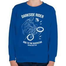 PRINTFASHION Darkside rider - Gyerek pulóver - Királykék gyerek pulóver, kardigán