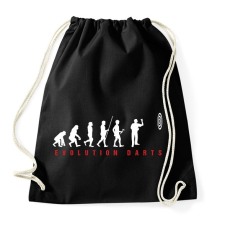 PRINTFASHION Darts Evolúció - Sportzsák, Tornazsák - Fekete tornazsák