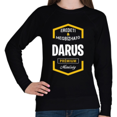 PRINTFASHION Darus prémium minőség - Női pulóver - Fekete