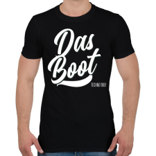 PRINTFASHION DAS BOOT - Férfi póló - Fekete férfi póló