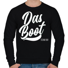 PRINTFASHION DAS BOOT - Férfi pulóver - Fekete férfi pulóver, kardigán