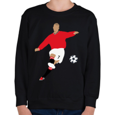 PRINTFASHION David Beckham - Gyerek pulóver - Fekete gyerek pulóver, kardigán