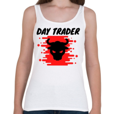 PRINTFASHION day trader - Női atléta - Fehér női trikó