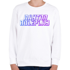 PRINTFASHION Dayton Roleplay - Gyerek pulóver - Fehér gyerek pulóver, kardigán