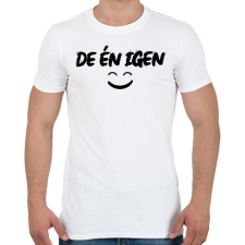 PRINTFASHION De én igen - Páros póló fekete - Férfi póló - Fehér férfi póló