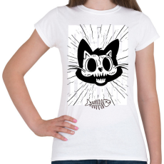 PRINTFASHION Dead inside - Női póló - Fehér