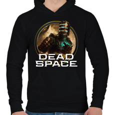 PRINTFASHION Dead Space  - Férfi kapucnis pulóver - Fekete