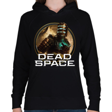 PRINTFASHION Dead Space  - Női kapucnis pulóver - Fekete