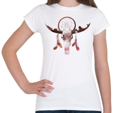 PRINTFASHION Deadly desert - Női póló - Fehér női póló