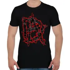 PRINTFASHION Dean Ambrose - Férfi póló - Fekete férfi póló