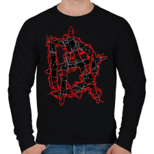 PRINTFASHION Dean Ambrose - Férfi pulóver - Fekete férfi pulóver, kardigán