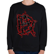 PRINTFASHION Dean Ambrose - Gyerek pulóver - Fekete