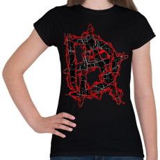 PRINTFASHION Dean Ambrose - Női póló - Fekete