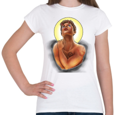 PRINTFASHION Dean - Női póló - Fehér