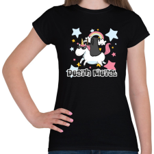 PRINTFASHION Death Metal - Női póló - Fekete női póló