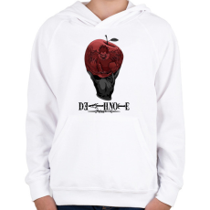 PRINTFASHION Death Note  - Gyerek kapucnis pulóver - Fehér