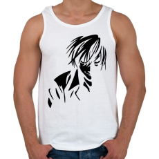 PRINTFASHION Death Note: Jagami Light - Férfi atléta - Fehér