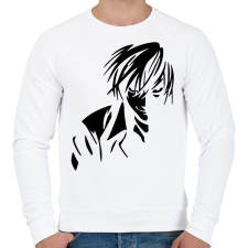 PRINTFASHION Death Note: Jagami Light - Férfi pulóver - Fehér férfi pulóver, kardigán
