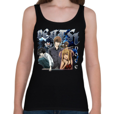 PRINTFASHION Death Note - Női atléta - Fekete női trikó