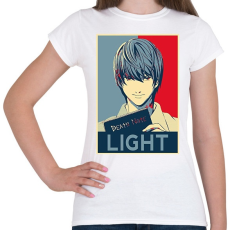 PRINTFASHION Death Note - Yagami - Női póló - Fehér