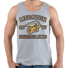 PRINTFASHION Deathclaws - Férfi atléta - Sport szürke