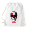 PRINTFASHION Deathgram - Sportzsák, Tornazsák - Fehér