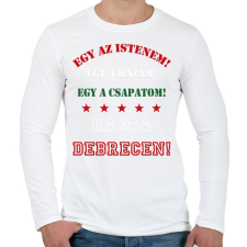 PRINTFASHION Debrecen - Férfi hosszú ujjú póló - Fehér férfi póló