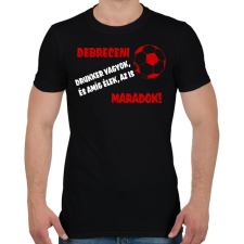 PRINTFASHION Debreceni drukker - Férfi póló - Fekete férfi póló
