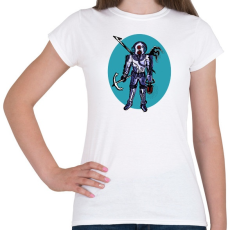 PRINTFASHION Deep Diver - Női póló - Fehér