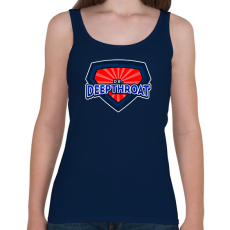 PRINTFASHION DEEPTHROAT - Női atléta - Sötétkék