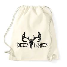 PRINTFASHION Deer Hunter Black - Sportzsák, Tornazsák - Natúr tornazsák