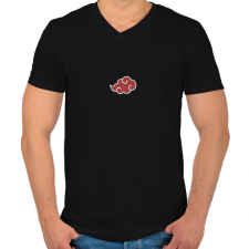 PRINTFASHION Deidara Akatsuki Naruto Madara Uchiha, naruto - Férfi V-nyakú póló - Fekete férfi póló