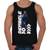 PRINTFASHION Dembele - Férfi atléta - Fekete