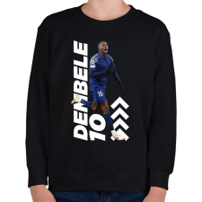 PRINTFASHION Dembele - Gyerek pulóver - Fekete gyerek pulóver, kardigán