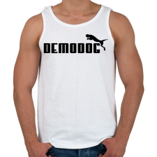 PRINTFASHION Demodog - Férfi atléta - Fehér atléta, trikó