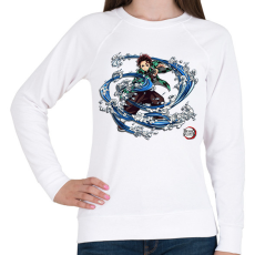 PRINTFASHION demon_1 - Női pulóver - Fehér