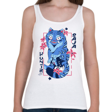PRINTFASHION Demon Hunters Huntrix tigris - Saja boys - kpop - Női atléta - Fehér