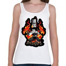 PRINTFASHION Demon Slayer Kyōjurō Rengoku - Női atléta - Fehér